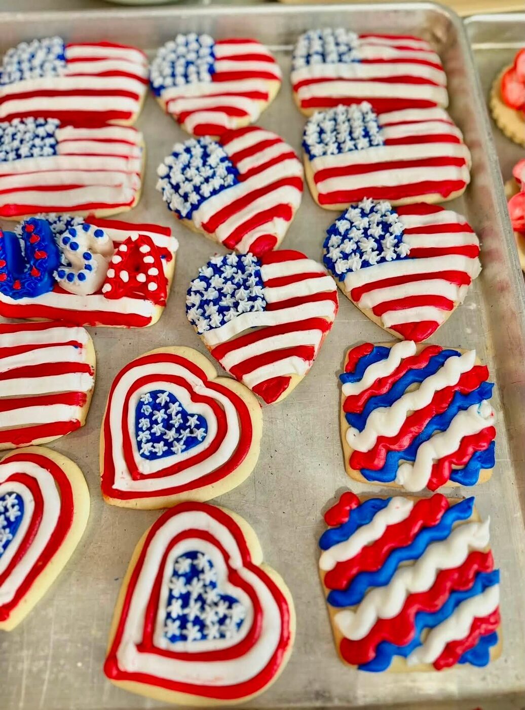 Decorated cupcakes